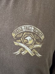 Matco Tools Skull Wrench Graphic Long Sleeve T Shirt Brown Large