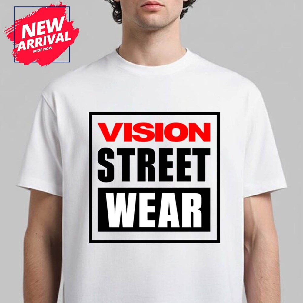 VISION STREET WEAR LOGO T-Shirt Gifts – USA Size S-5XL