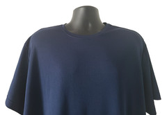 ATHLETIC WORKS Mens T-Shirt SIZE 3XL (54-56) DriWorks Short Sleeve London Blue