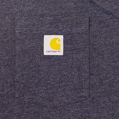 Carhartt K87 Loose Fit Short Sleeve Heavy Weight Pocket Tee XL Charcoal Gray