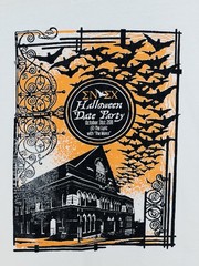 Sigma Nu Sigma Chi 2011 Halloween Date Night Party Long Sleeve Shirt Sz L