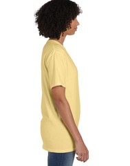 Hanes Adult T Shirt Tee Short Sleeve Pocket ComfortWash Garment Dyed Ring Spun