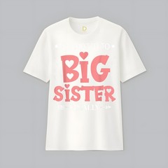 Promoted to Big Sister Finally 2027 Pregnancy Announcement T-Shirt