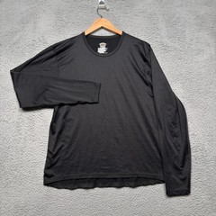 Duofold Shirt Mens XL Black Base Layer Outdoor Long Sleeve Crew Neck Hiking