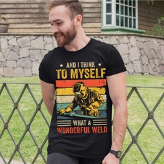 Funny Welder T-Shirt Cotton Comfort Perfect For Metalworkers Gift Tee #T490
