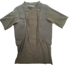 5.11 Tactical Series Men XL Holster Shirt Black Concealed Carry Compression Tee