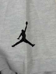 Nike Air Jordan T Shirt Mens XL Blue Jumpman Logo Minimalist Athletic Tee