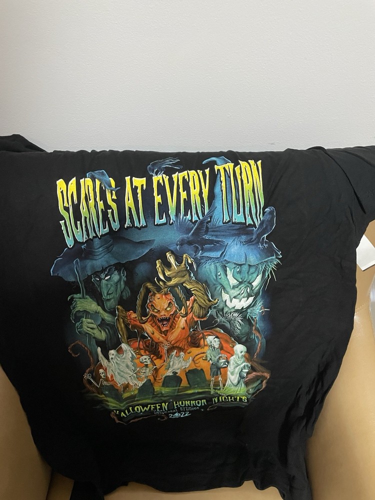 Halloween Horror Nights Universal Studios Horror Nights T Shirt Large HHN New