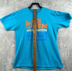 Hurley Nike 6.0 US Open Of Surfing 2011 Tee Shirt Blue Men’s Large Surf Skate