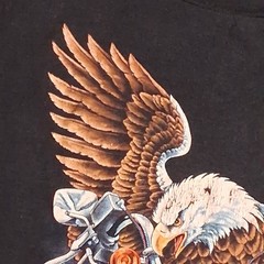 Vintage 3D Emblem Harley Davidson Shirt Rolling Thunder