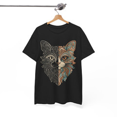 Mandala Cat Face T-Shirt
