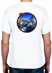 Adult DryBlend® T-Shirt – (B-17 SUPERFORTRESS BOMBER – WWII AIRPLANE/ PLANE)