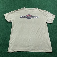 Vintage Quiksilver Shirt Mens M Brown 90S Y2K Surf Skate Grunge Punk Beach Tee