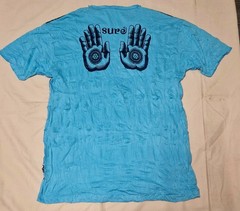 SURE DESIGNS T SHIRT EDITION RARE Hindu HAND YOGA MEDITATION FESTIVALS s Large