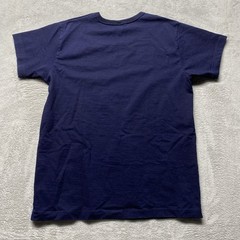 3sixteen Shirt Mens Large Blue Indigo Navy Heavyweight Tee Crew Neck Made In USA