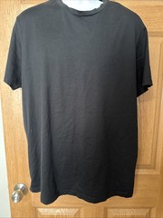 Murano Liquid Luxury Slim Fit Men’s XXL Black Short Sleeve Tee Shirt. Very Soft.