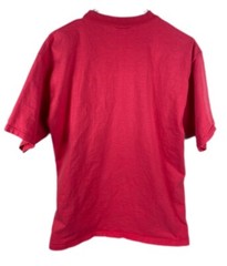 Vtg Pluma Heavyweight Cotton T-Shirt Preshrunk Mens L Red Short Sleeve Crewneck