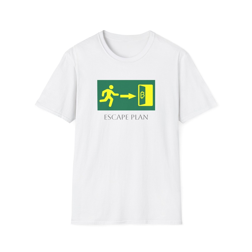 Bitcoin T Shirt, Cryptocurrency, Unisex Softstyle Shirt, BTC Merch
