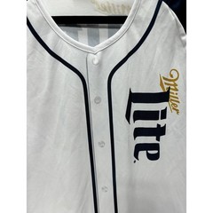 Miller Lite Beer Men’s Shirt Size Large Sports Style T-Shirt GUC