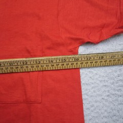 Vintage Fruit Of The Loom Shirt Mens S Selvedge Pocket Single Stitch 60s