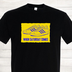 Leeds United Away Days Oxford Brighton Leicester Weekend Casual Saturday T Shirt