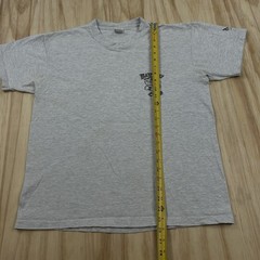 Vintage Bad Boy Club T Shirt Large Gray Single Stitch Double Sided Graphic