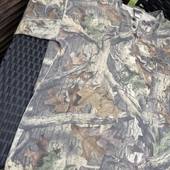Jerzees Outdoors Mens 2x Mossy Oak Break Up Camo Long Sleeve Tee W/Pocket