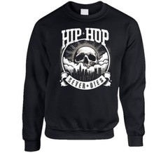 Hip Hop Never Dies Urban Steet Gear Music T Shirt
