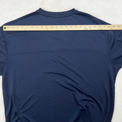 CHICAGO BEARS Long Sleeve Shirt Mens XL NFL Team Performance Navy V-Neck Logo