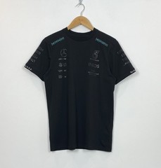 🏎️ Mercedes-Benz AMG Petronas Formula One Team T-shirt Black Racing Sport Top