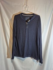 Hanes Beefy Mens Long Sleeve Casual Shirt Soft Durable Shirt Green Size Large