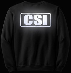 CSI sweatshirt with REFLECTIVE LOGO, SWAT team