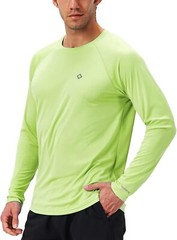 Men’s Rash Guard Swim Shirt UPF 50+ Long Sleeve Quick Dry Lightweight