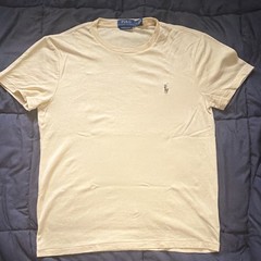 Polo Ralph Lauren Custom Slim Fit T-shirt Wicket Yellow