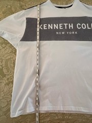 Kenneth Cole New York Men’s Size XL Crew Neck T-Shirt White 2024 EUC