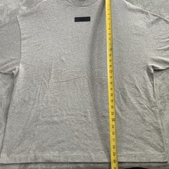 Fear of God Essentials Crewneck Shirt II Mens Small Light Heather Gray Oversized