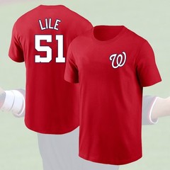 HOT ITEM – Daylen Lile #51 Washington Nationals 2025 Name and Number Fan Gifts