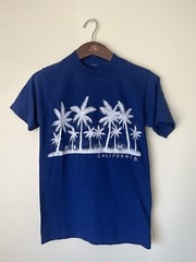 Vintage 70s 80s California Beach Surf Art Shirt Adult Small