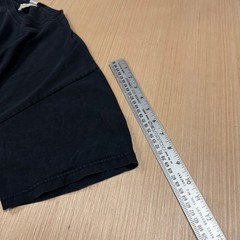 Vintage 90s Hanes Beefy Faded Black T Shirt Plain Essential Basic XL