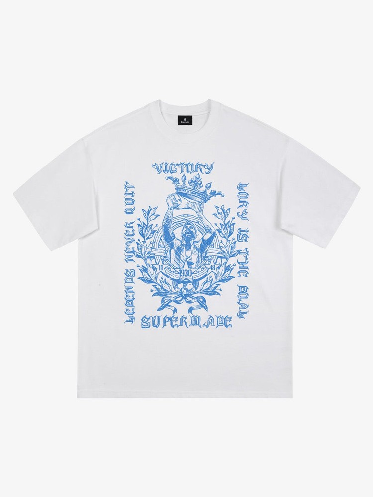 Gothic Victory Statue Graphic T-Shirt