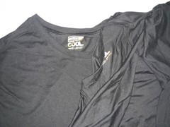32 Degrees Cool Men’s 3 Pack Short Sleeve Crew Neck Shirt Black Size LARGE NEW