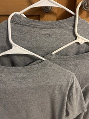 HUMAN MADE Plain Gray Shirts – THREE Size (M) Medium T-shirts – NIGO Streetwear