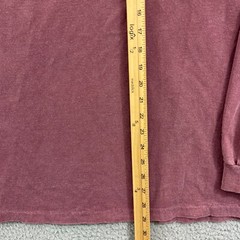 Vintage Religious Shirt Mens Large Red Long Sleeve Crewneck Jesus Church 90s