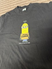 Rare Lyrical Lemonade x Minions the rise of Gru Collab T-Shirt Large Black