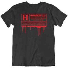 Rated H For Horror Scary Funny Movie Fan T Shirt Tee Gift New