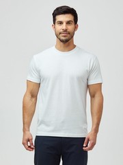NEW Men’s Fresh Clean Threads All White Crew 6-Pack- Regular FIT-SHIPS FREE!