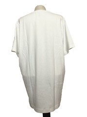 GEORGE White Short Sleeve V-Neck Tee Shirt Sz. 2XL*