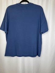 RHUDE REVERSE TEE BLUE SCRIPT LOGO T-SHIRT MEN’S XS-MSRP $315