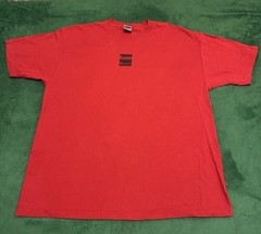 Vintage Fuse TV Logo Promo Show Network T-Shirt Red Mens XL Uranium Music Videos