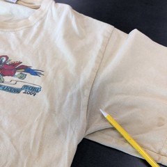 Jimmy Buffett License to Chill Tour 2004 T-Shirt Mens Size Large Yellow